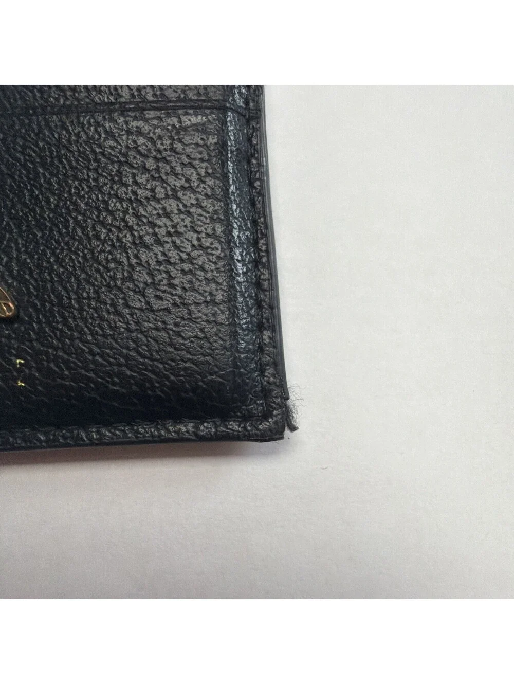 Gucci black leather
